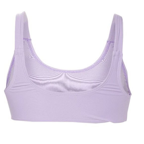 NWT 120 JUICY COUTURE Black Label Women Pastel Lilac Button-Accent Bikini Set - Picture 7 of 9